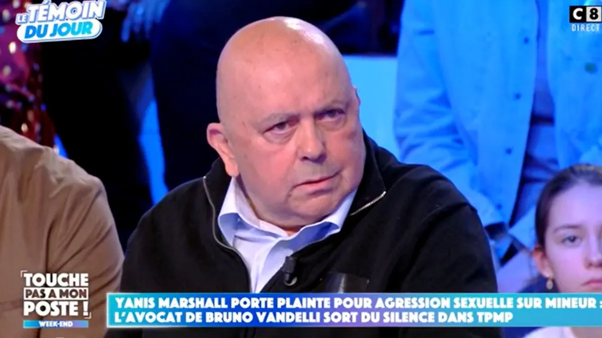Bruno Vandelli : son avocat le défend sur TPMP et tacle Yanis Marshall, un toxico qui arrivait torché sur les plateaux de TF1